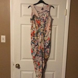 Colorful floral dress